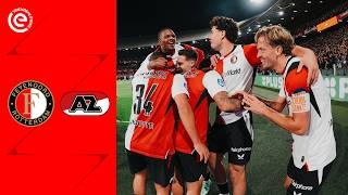 Feyenoord vs AZ Alkmaar highlights (2-0) - Eredivisie