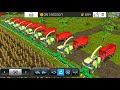 Making Silage With Corn Harvesters In Fs16 Farming Simulator 16 Timelapse 