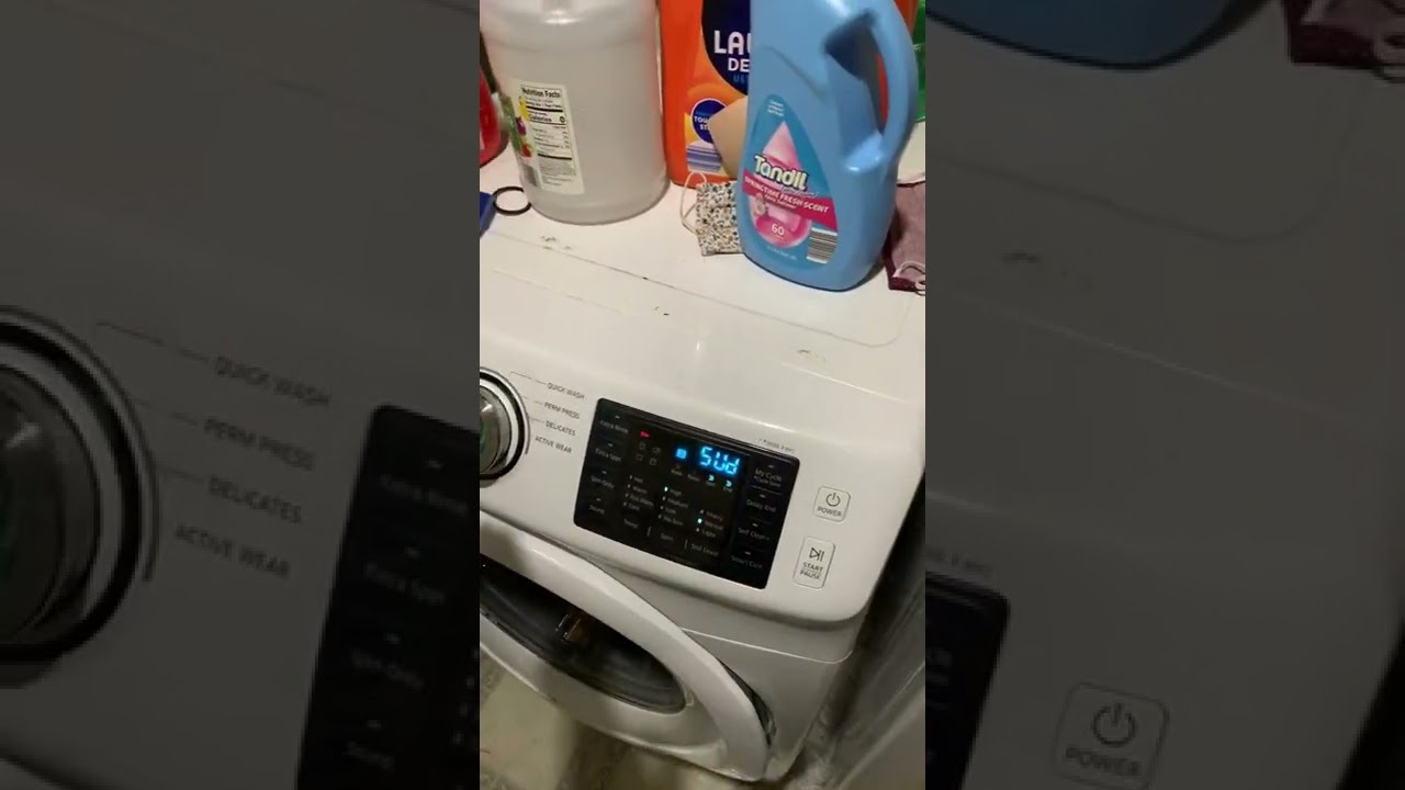 Samsung Front Load Washer 5UD Error