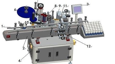 automatic vertical labeler equipment for round bottles labeling machine with positioning system