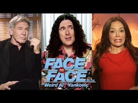 Harrison Ford & Rose McGowan go Face to Face with "Weird Al" Yankovic