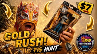 WE STRUCK GOLD! 🪙 | $7 Wrestling Figures! | Gold Rush Fig Hunt