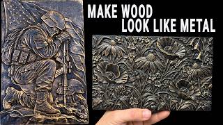Wood to Metal Transformation: You Won't Believe It's Not Metal!