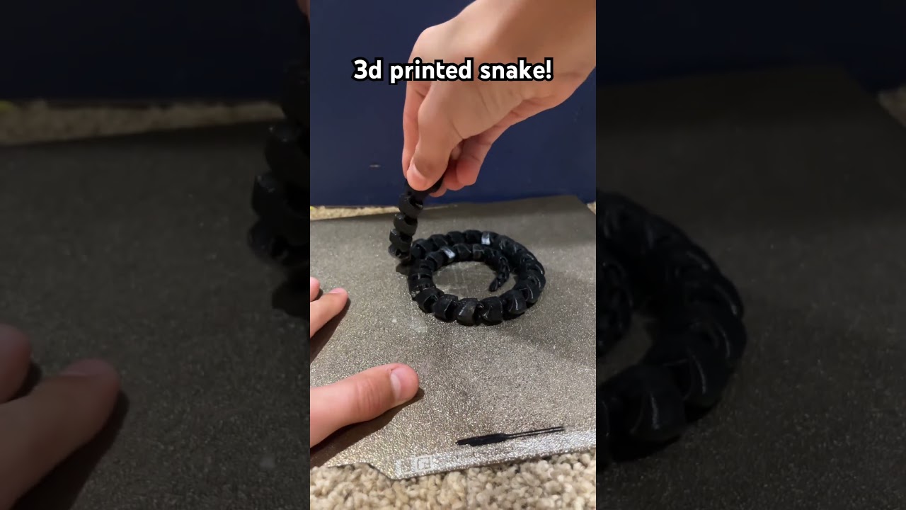 3d printed snake! 