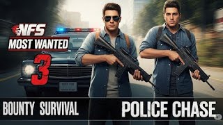 NFS Most Wanted: INSANE Level 3 Police Chase! How to Survive Heat Level 3 Bounty