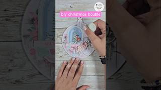diy a cute #christmas #bauble with me!feat.@rosiesstudio #scrapbookideas #diycrafts #diy