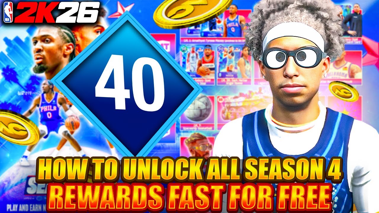 Как быстро и бесплатно пройти 4-й сезон NBA 2K26