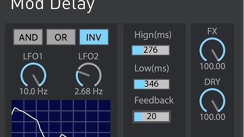 Ableton M4L Mod Delay (.amxd file)