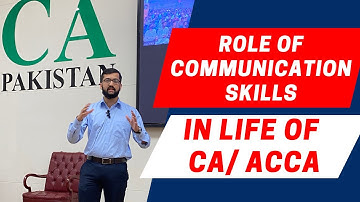 Importance of Communication Skills and its Role in Induction/ Career of a Chartered Accountant