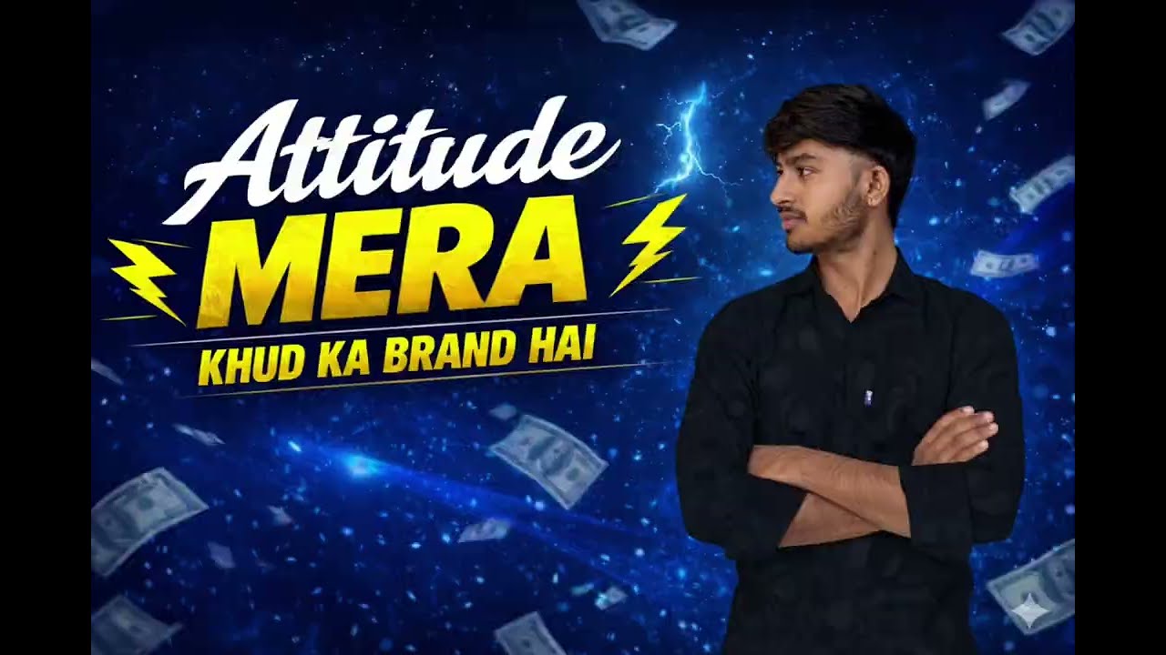 Self Made Attitude 💯 | Khud ka Brand | New Hindi Rap Song | Rock Star Aryan 