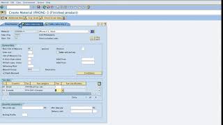 SAP SD Material Master Part 2 Extension