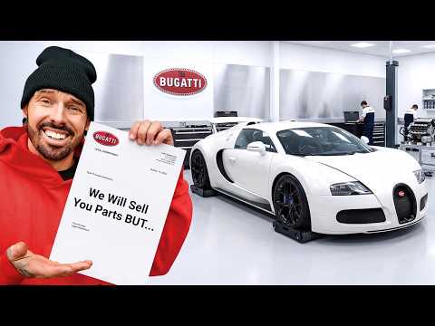 UNA LAGUNA LEGAL DE BUGATTI ME IMPIDE RECONSTRUIR MI VEYRON