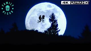 Elliott and E.T. Fly Across the Moon on a Bike | E.T. the Extra-Terrestrial
