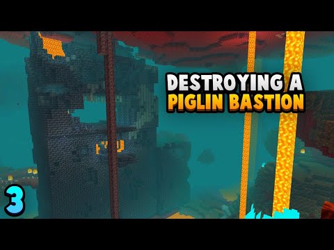 Mining An Entire Bastion Ft. Netherite Pickaxe Break (Nether Recycling #3) - Mining An Entire Bastion Ft. Netherite Pickaxe Break (Nether Recycling #3)