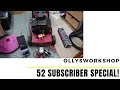 52 Subscriber Special! Electric Mower, Lathe Chuck Key Safety, New Tap Set