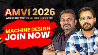 AMVI 2026 | ASSISTANT MOTOR VEHICLE INSPECTOR | PRODUCTION |  FREE LIVE CLASS