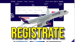 How to REGISTER with LATAM Airlines and get your FREQUENT FLYER code