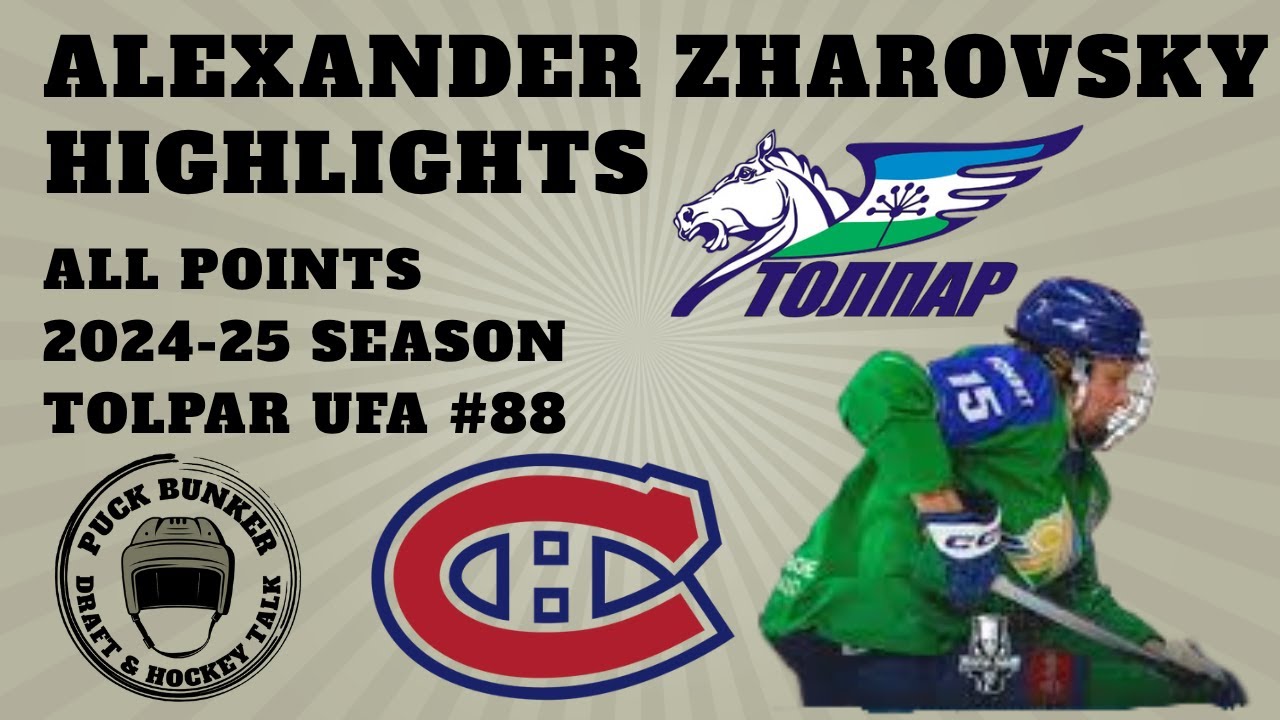 Zharovsky Alexander Zharovsky Highlights | All Points 2024-25 Season | 2025 NHL ...