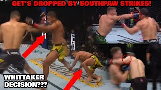 Robert Whittaker&#39;s CHIN vs Khamzat Chimaev&#39;s JAB or 4 Round Battering?