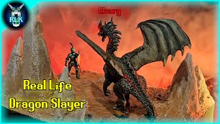 I Recreated RuneScape's Dragon Slayer Boss Fight in Real Life | OSRS