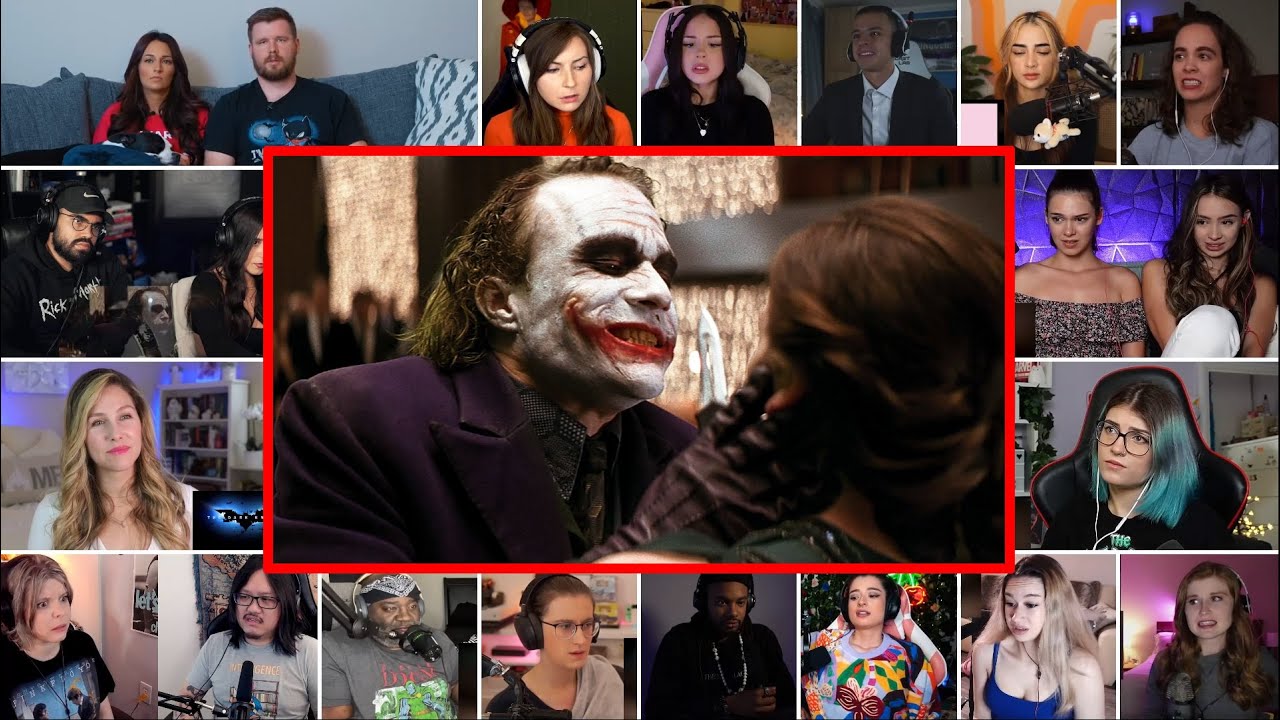 The Best Joker of All Time | The Dark Knight Reaction Mashup