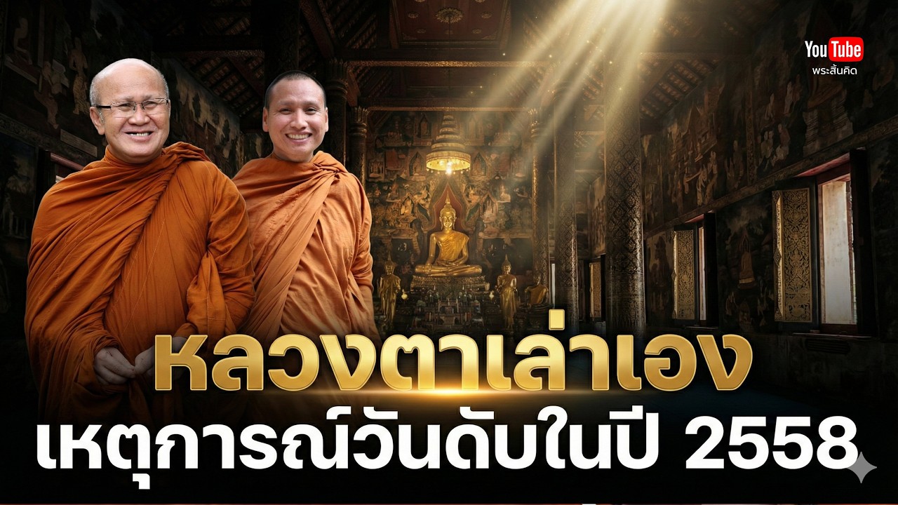 หลวงตาเล่าเอง เหตุการณ์วันดับในปี 2558  #พระสิ้นคิด #หลวงตาสินทรัพย์ #พระอาจารย์ตะวัน 18/2/69