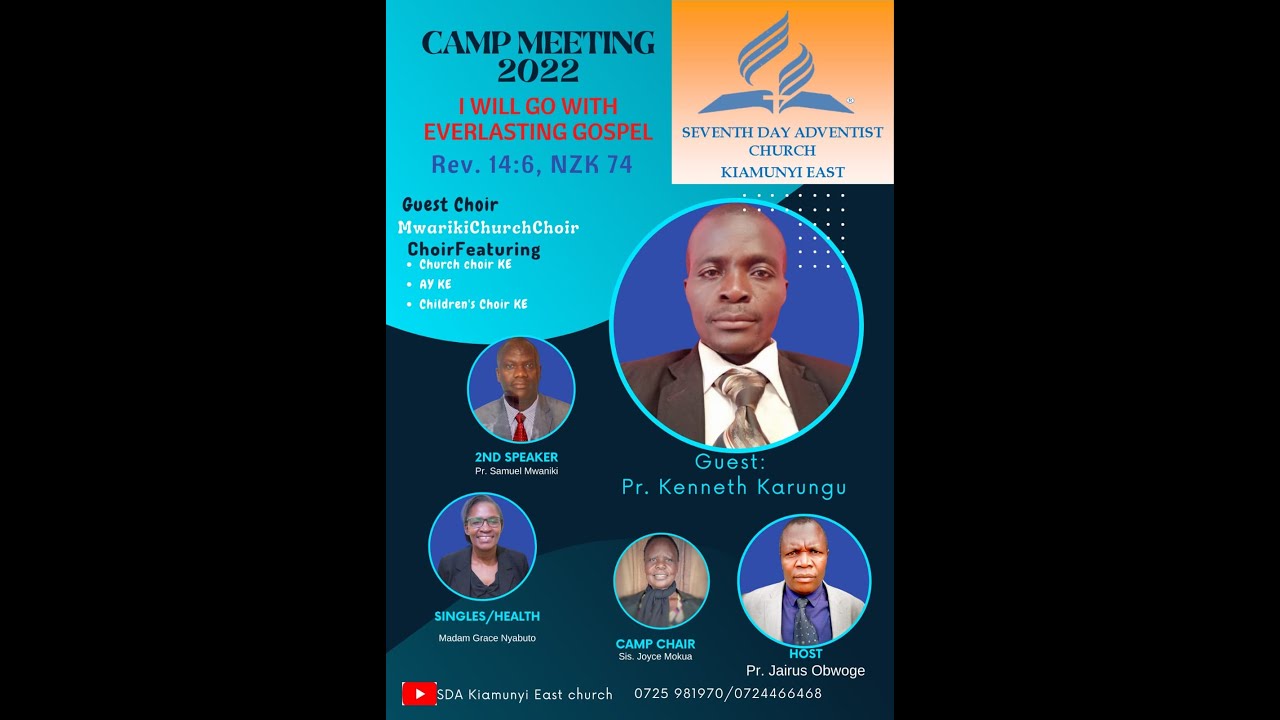 Camp Meeting 2022 || I Will Go With Everlasting Gospel || Day 4 - YouTube