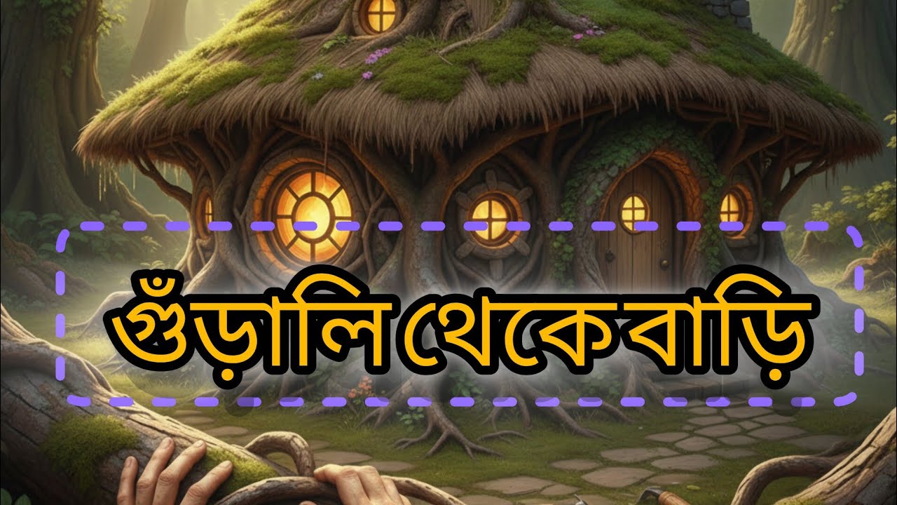 গুঁড়ালি থেকে রাজপ্রাসাদ #tree root house #woodworking - YouTube