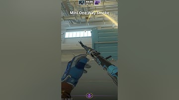 *PATCHED* mini one-way smoke CS2 Nuke #cs2 #counterstrike #shorts