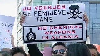 Anger in Albania over plans for Syrian chemical weapons to be destroyed in their country screenshot 5