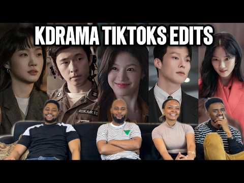 Our Reaction To K-drama Tiktok Edits Compilation