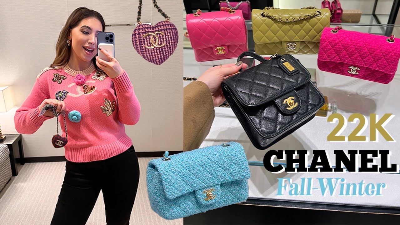 CHANEL, Bags, Chanel 23k Micro Quilted Calfskin Light Pink Bag