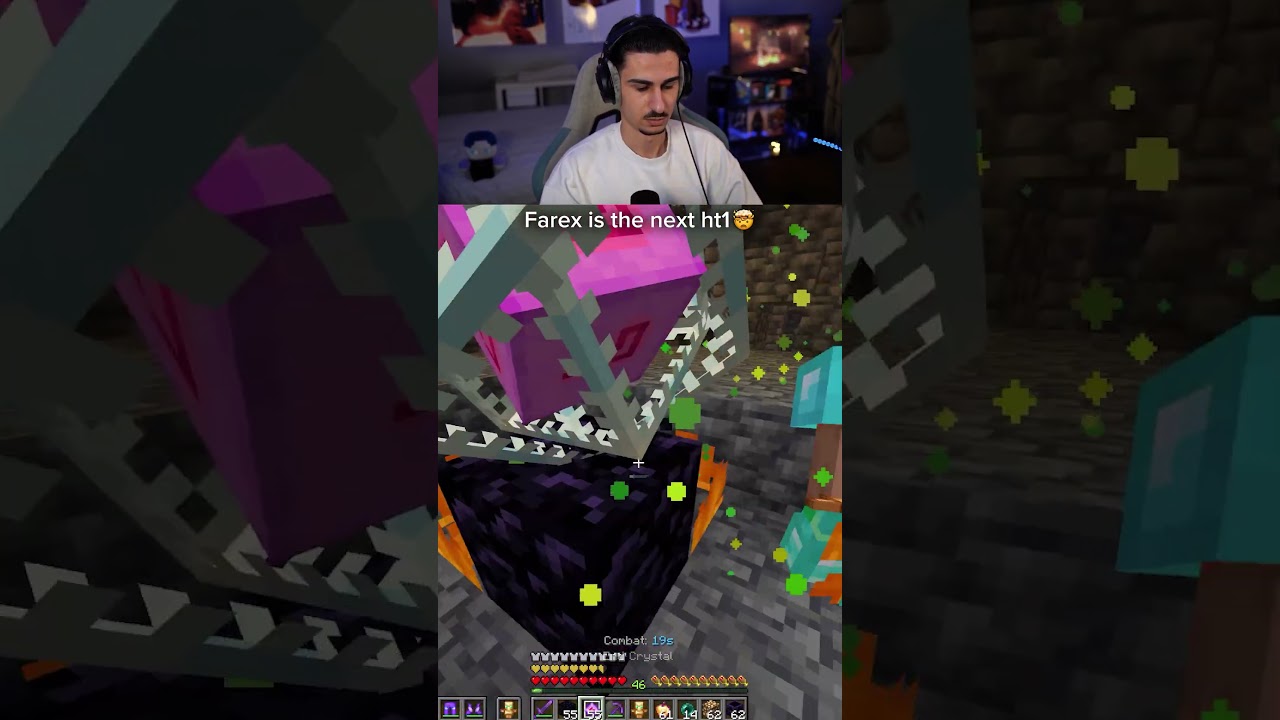 Bro broke his armor instantly😭