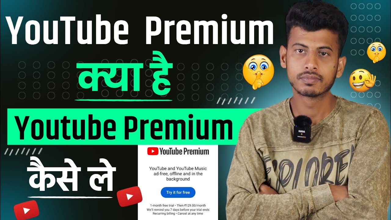 SIGN UP YOUTUBE PREMIUM INDIA visual data 6