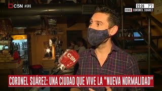 Así se vive la "nueva normalidad" en Coronel Suárez, provincia de Buenos Aires
