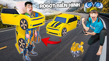 Hà Sam Làm Robot Bumblebee Biến Hình - Từ Ô Tô Biến Thành Robot Siêu Ngầu