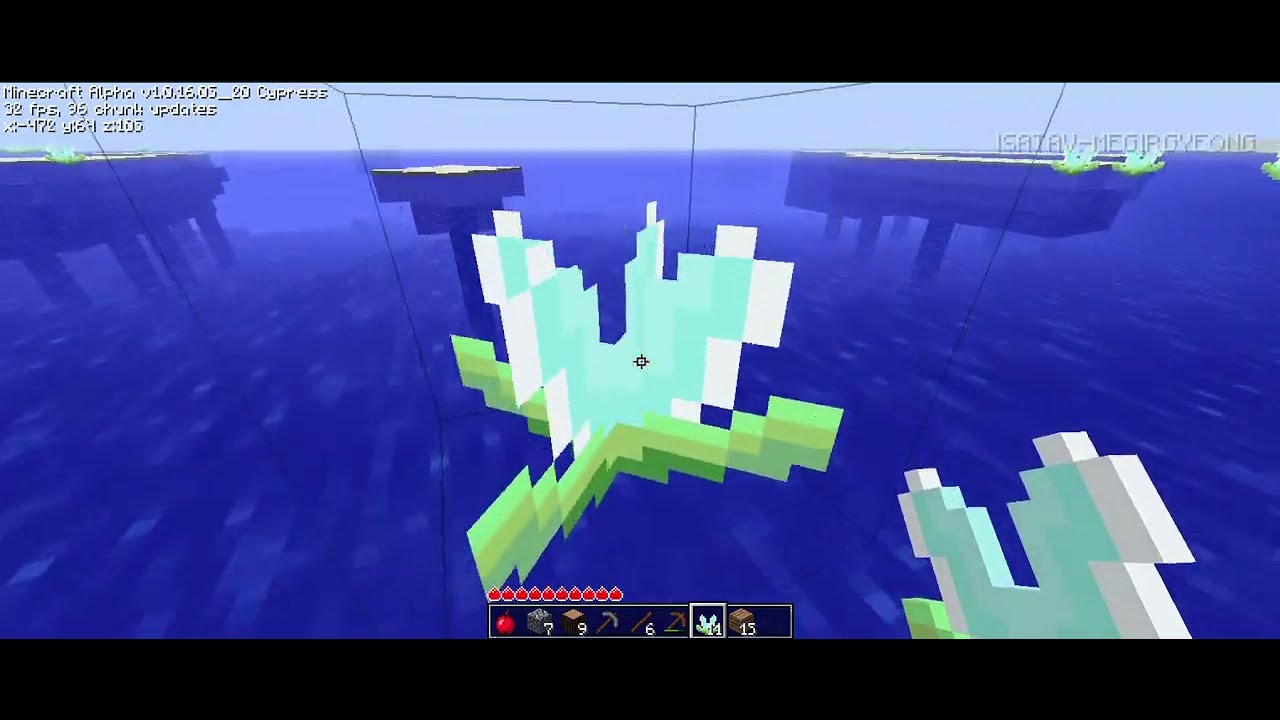 Minecraft Alphaver arg gameplay part 1 - YouTube