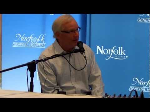 Dr. Wynveen explains how technology has advanced over the decades at Norfolk General Hospital