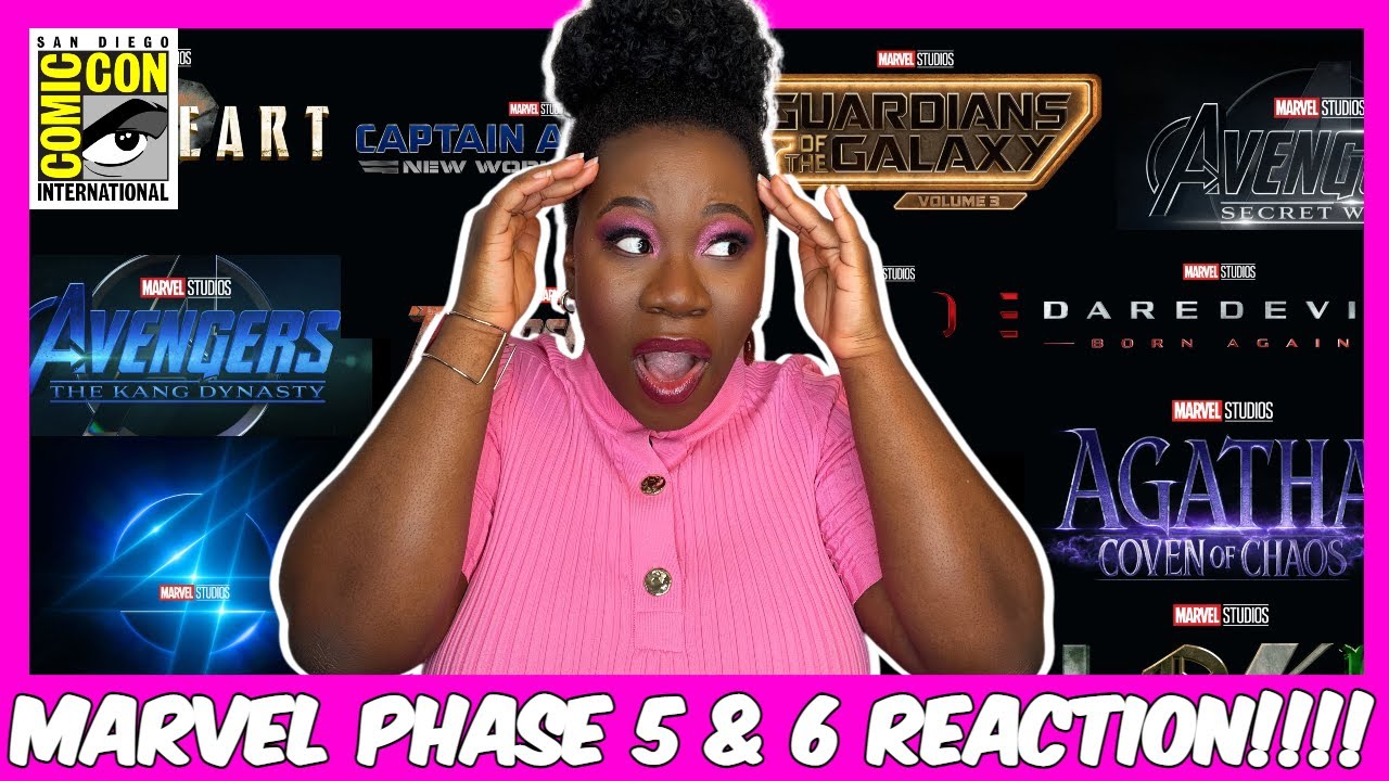 Marvel Phase 5 & 6 Comic Con 2022 REACTION + FULL BREAKDOWN! | SDCC 2022