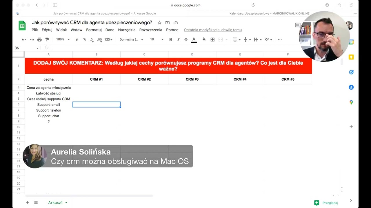 Jak wybierać program dla agenta ubezpieczeniowego CRM  (MDAU223)