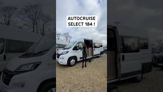 AUTOCRUISE SELECT 184 ! - 4 Seatbelts - 4 Berth #fyp #vanconversion #adventure #adventurevibes