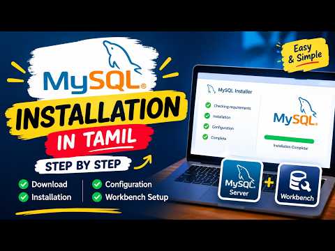 MySQL Download & Setup Tamil | Complete MySQL Installation Guide for Beginners #mysql #setup #tamil