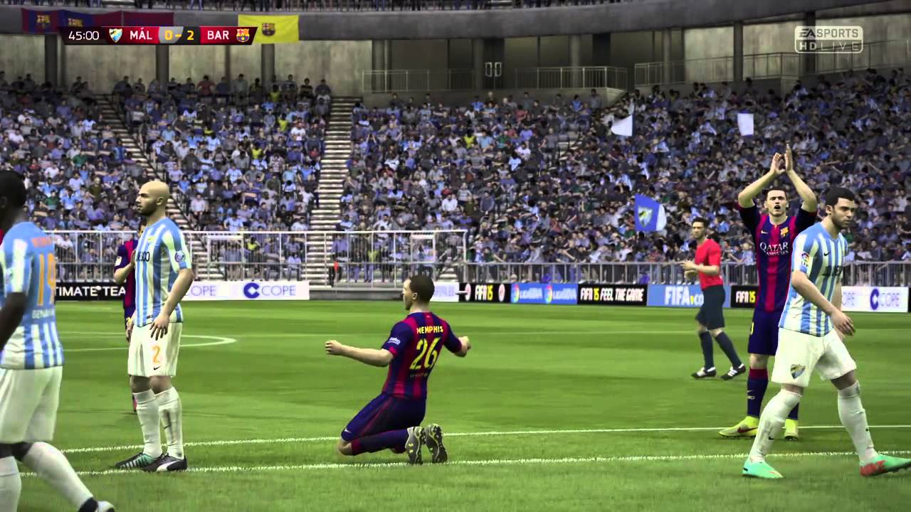 Memphis Depay FIFA15 amazing goal