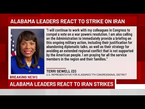 Alabama leaders react to Iran strike