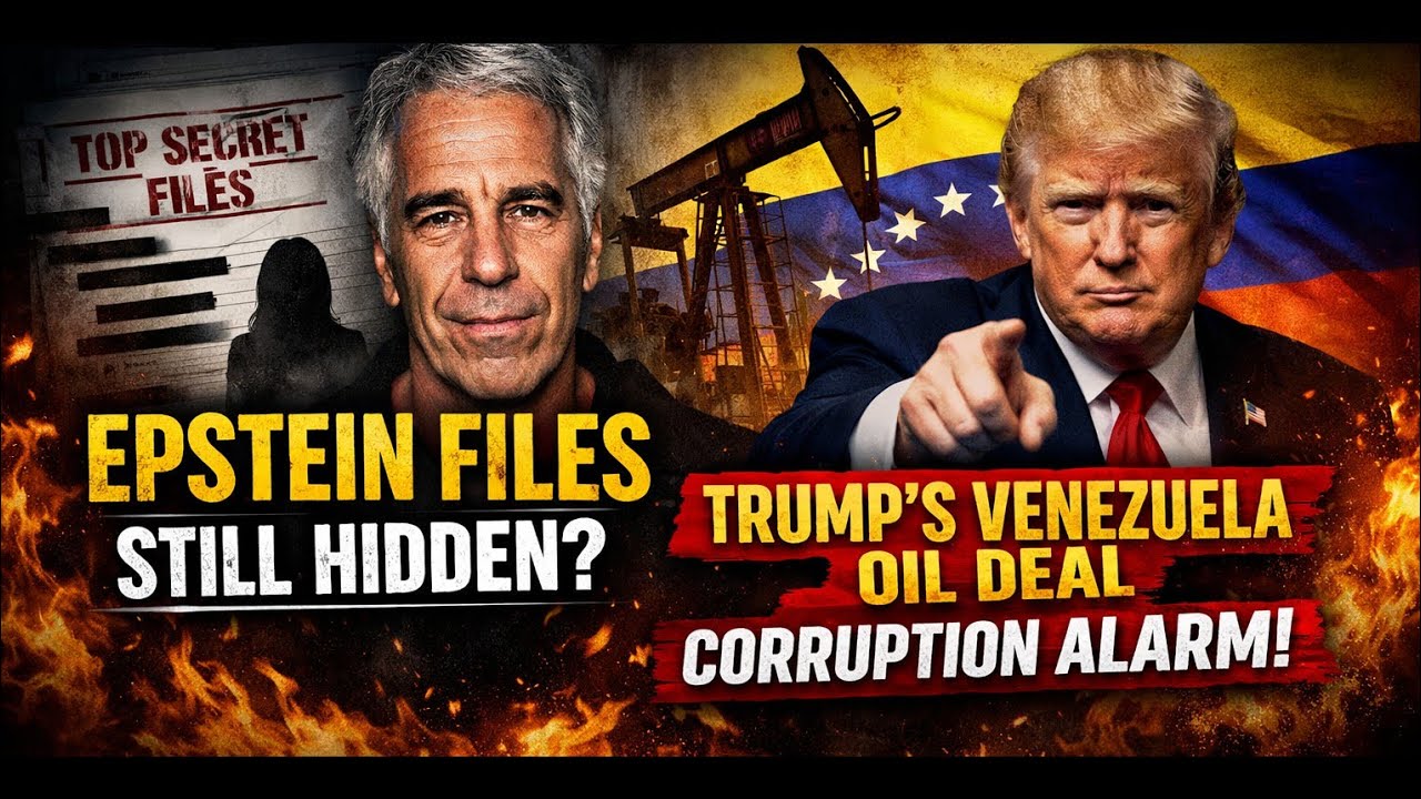 Epstein Files Still Hidden? Trump’s Venezuela Oil Deal Sparks Corruption Alarm 