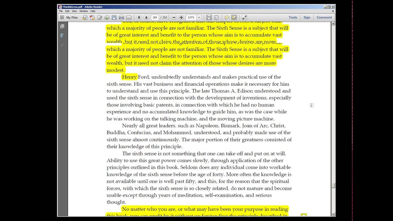 Chapter14 Think & Grow Rich Book Study