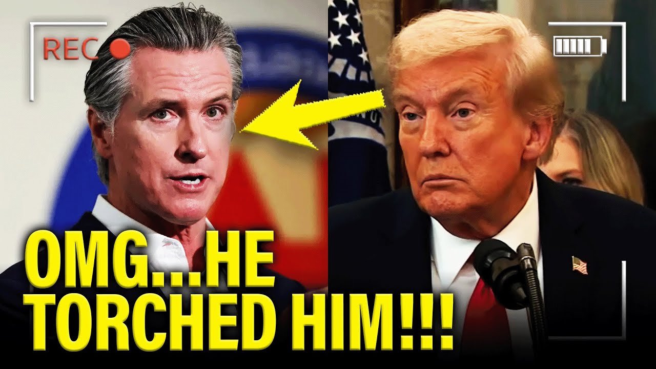 WHOA! Trump gets PUMMELED as Newsom STRIKES BACK