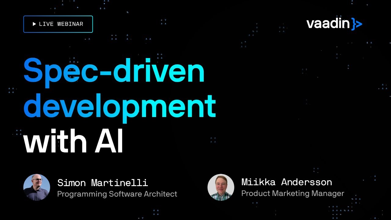 Spec-driven development with AI - YouTube