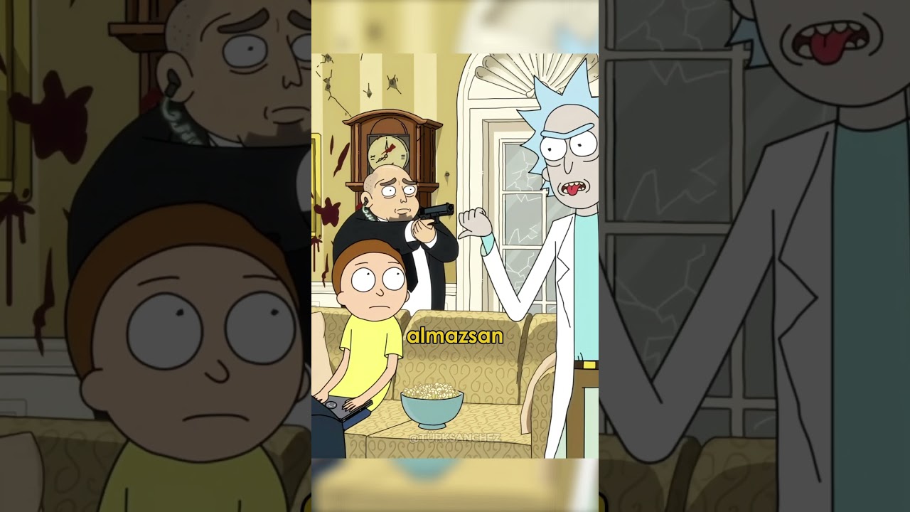 Bu adam tanrı değil ya! #rickandmorty #shorts
