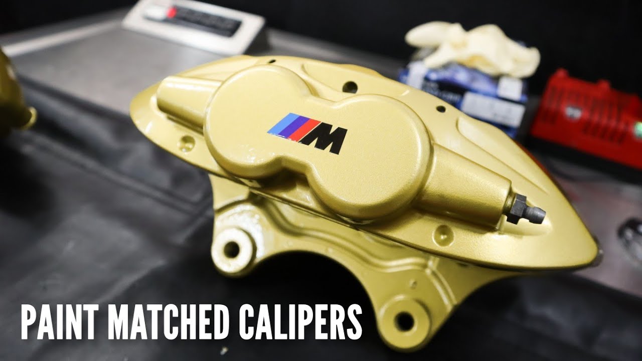 REPAINTING The Brake Calipers on F80 M3 In Austin Yellow YouTube